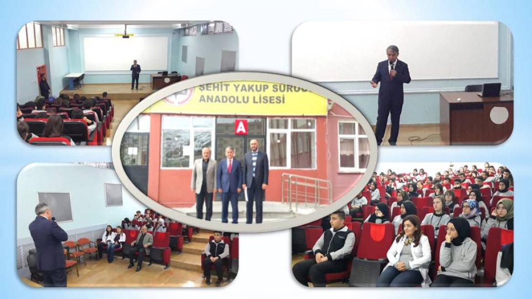 Şehit Yakup Sürücü Anadolu Lisemizi Ziyaret