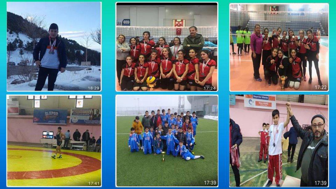 Saltukbey Ortaokulundan Sportif Başarılar
