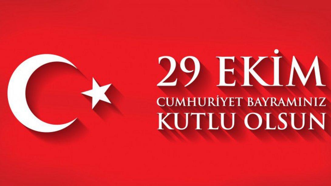 Abdurrahman Gazioğlu'un 29 Ekim Cumhuriyet Bayramı Mesajı