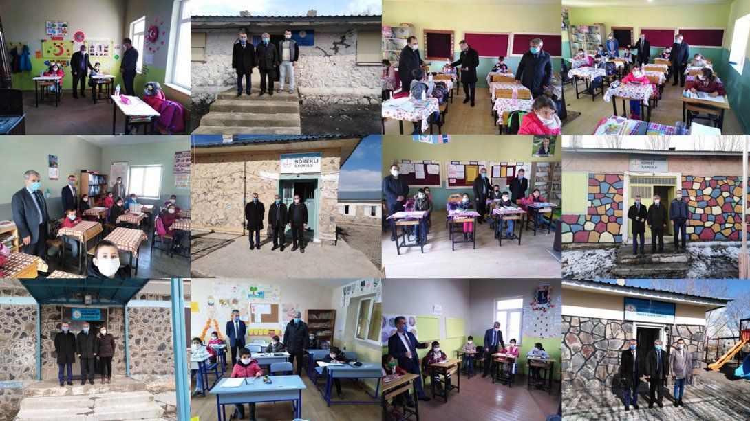 2020-2021 Eğitim Öğretim Yılı II. Dönem Köy Okullarını Ziyaret