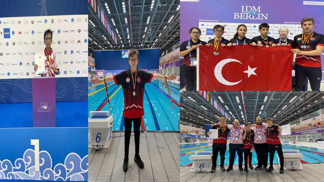 2022 Gençler Paraswim Dünya Şampiyonası Berlin Ayağında Öğrencimiz Yaman Rüzgar Kızılet Altın Madalya Kazandı