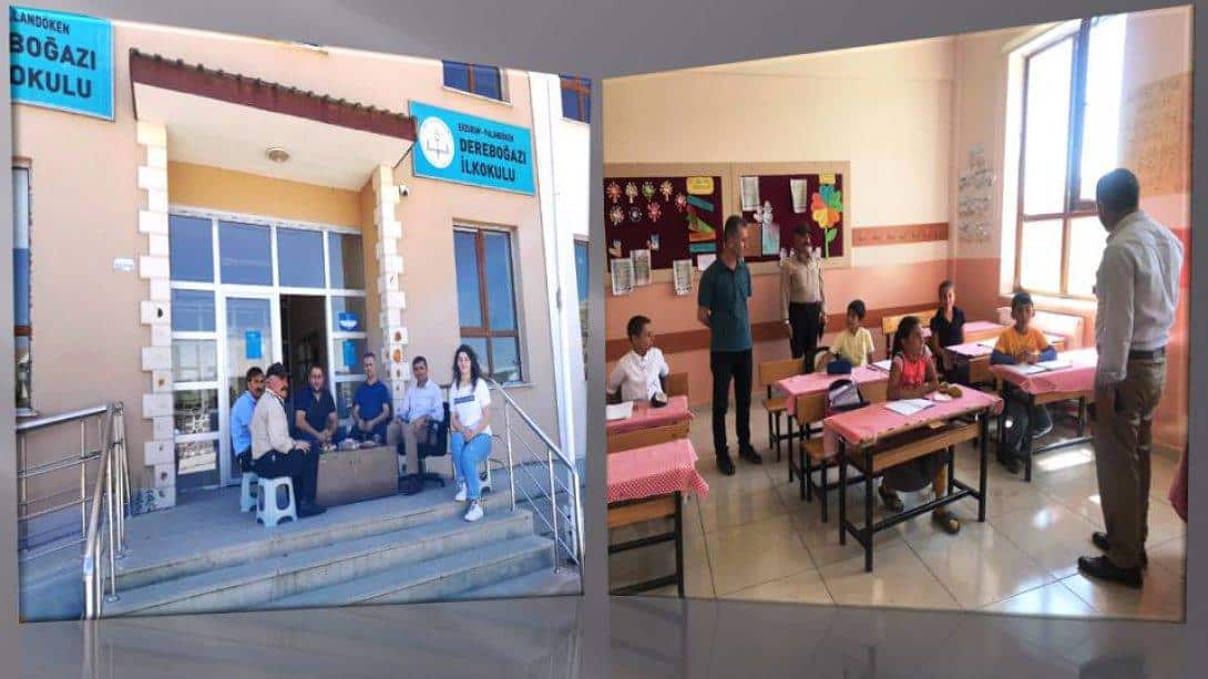 Dereboğazı İlkokulu/Ortaokulumuzu ziyaret