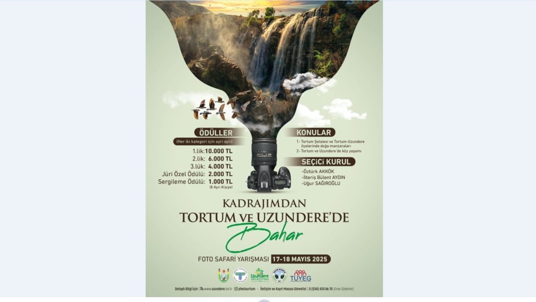 Kadrajımdan Tortum ve Uzundere'de Bahar Foto Safari