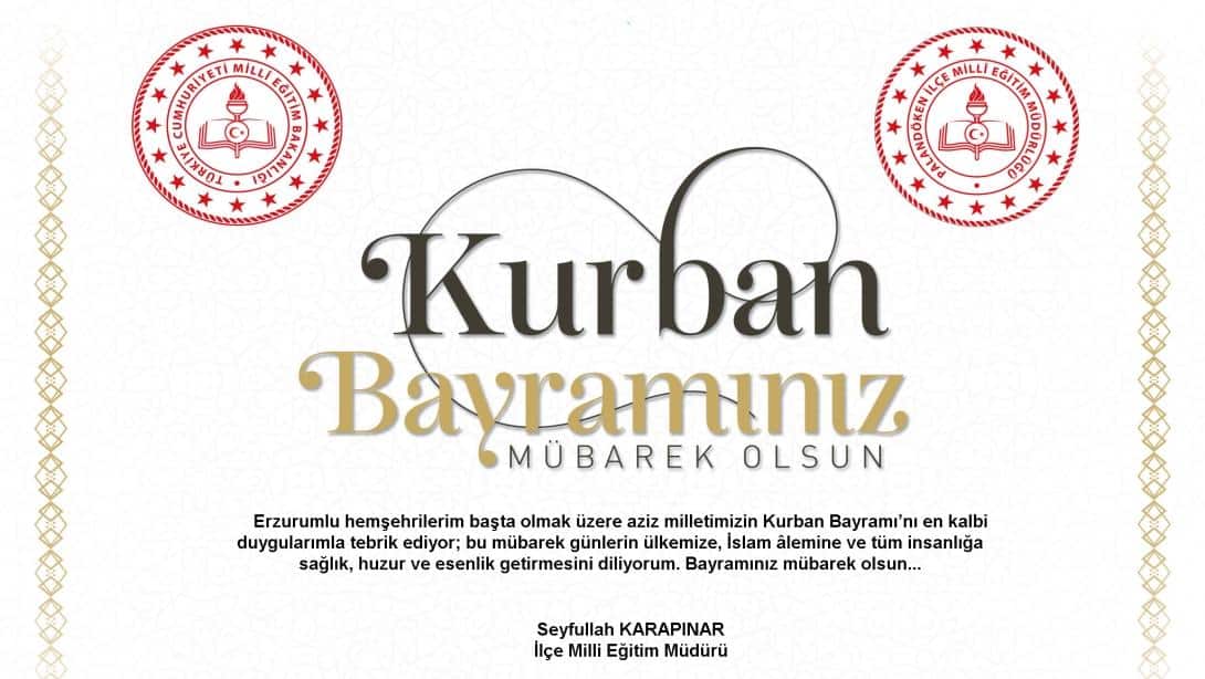 Kurban Bayramınız Mubarek Olsun